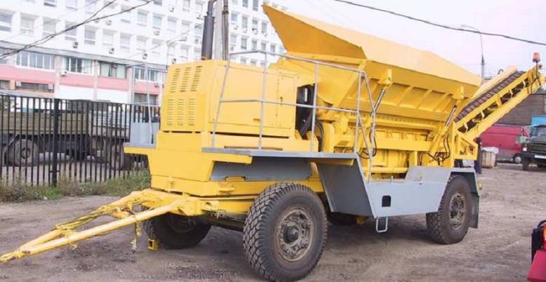 Дробильная передвижная автономная установка ЗТМ-241 сапропель, грунт, измельчение, просеивание, подготовка, оборудование, ковшовое, продаю, месторождение, комплектация, цена, стоимость, ЗТМ-262, ЗТМ-245, ЗТМ-241, строймаханика
